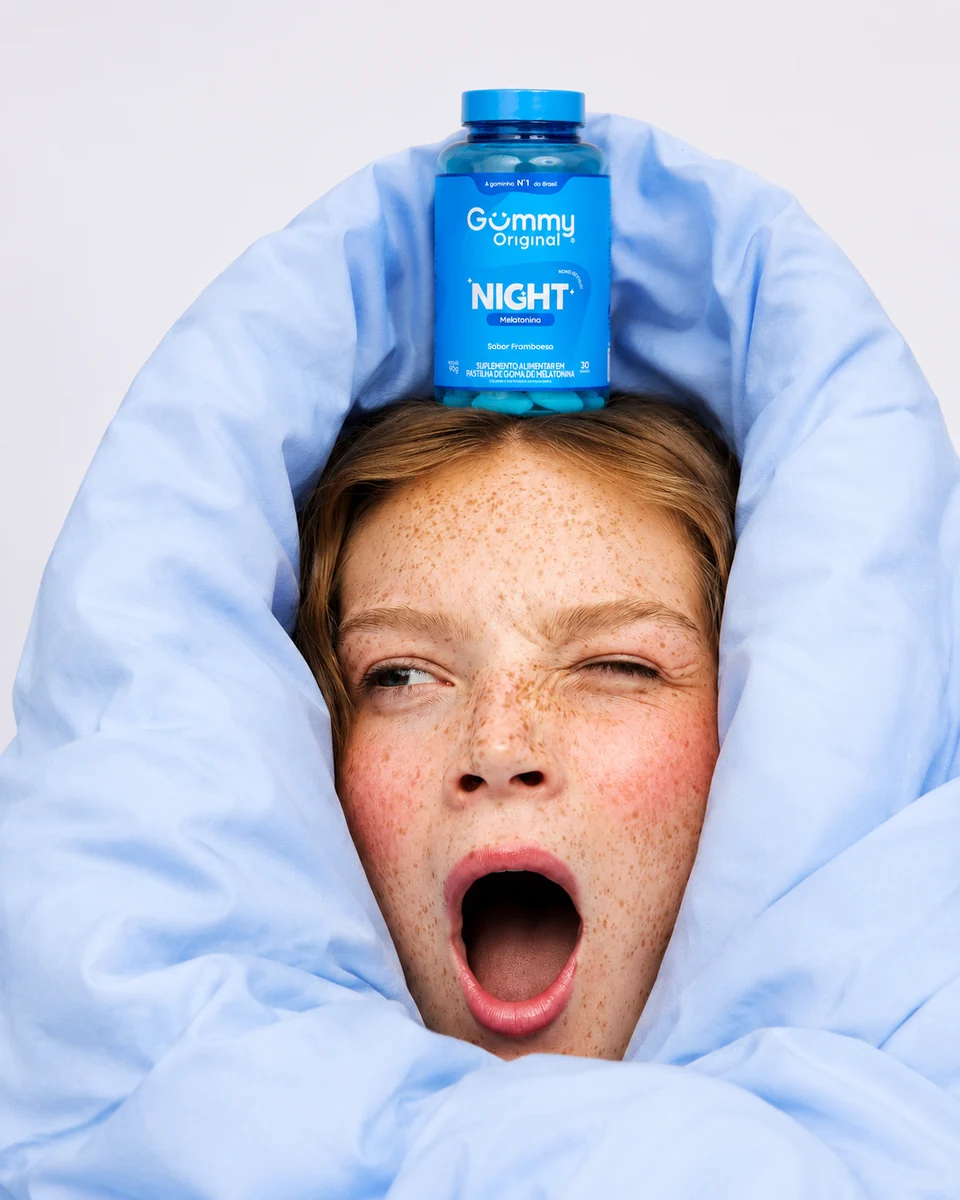 Gummy Night — melatonina em goma